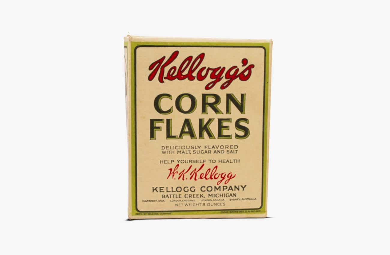Kellogg's Corn Flakex Box